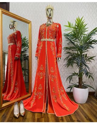Caftan sales rouge 2018